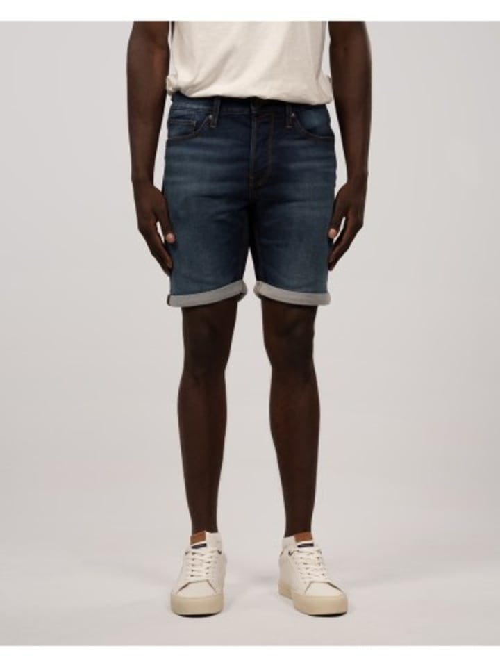 Jack & Jones Jeansshorts in Blau günstig kaufen