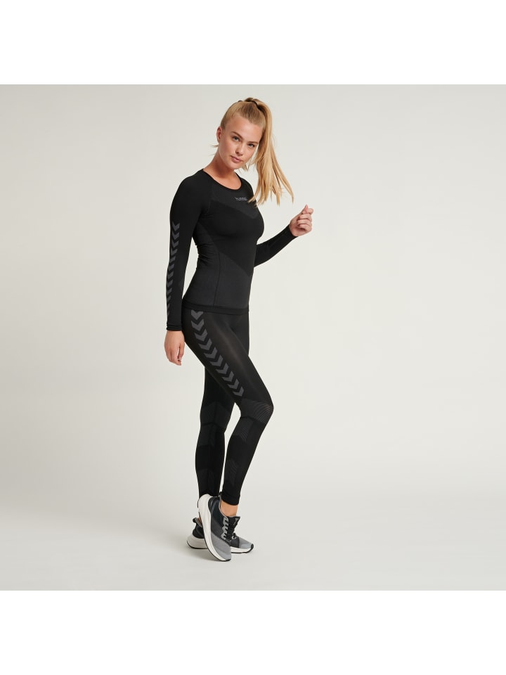 Hummel Hummel T-Shirt Hummel First Damen in BLACK günstig kaufen