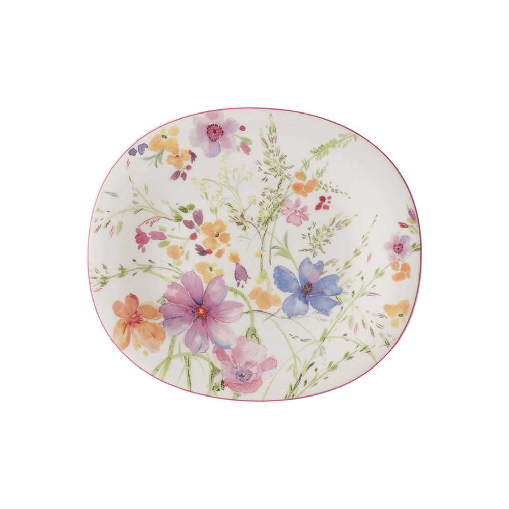Villeroy & Boch Assiette dessert ovale Mariefleur Basic Assiette