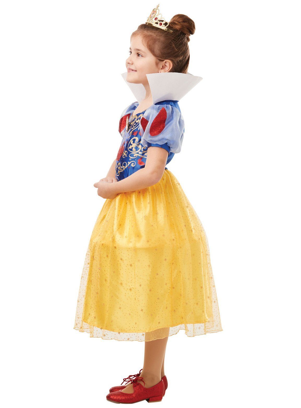 Rubie´s Kostüm  Prinzessin Schneewittchen Glitzerkostüm für, Prinzessinnenkleid mit jeder Menge Glanz und Glitter