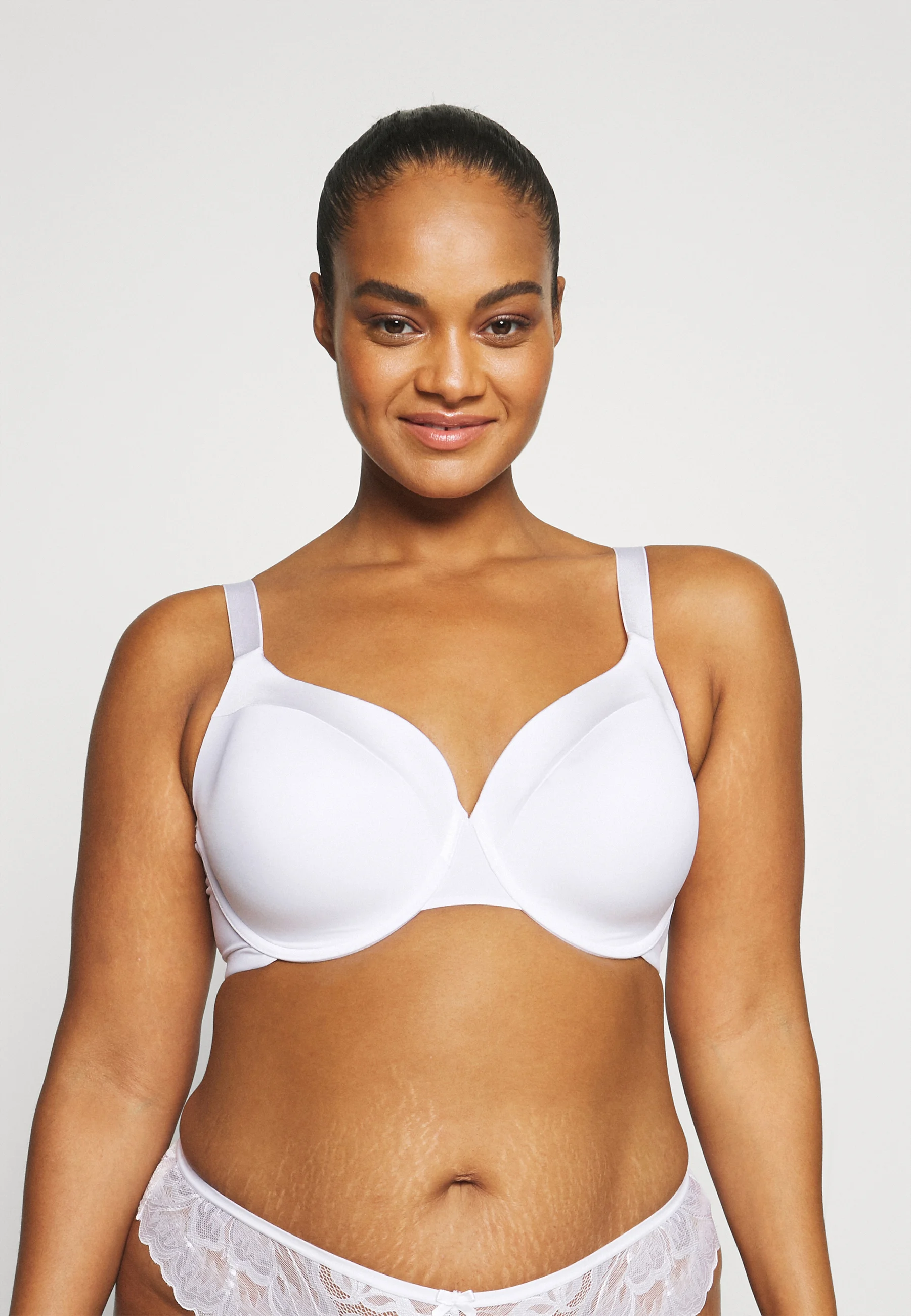 Lindex BRA DAHLIA MATT SHINY PLUS - Sujetador con aros