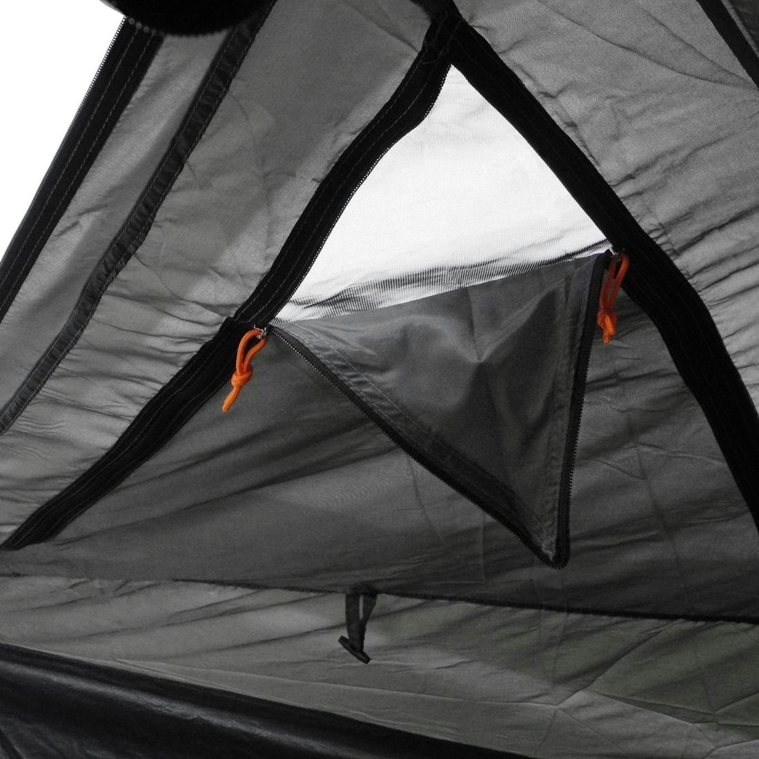 10T Outdoor Equipment Kuppelzelt Glenhill Arona 4 Mann Zelt Kuppelzelt 5000 mm mit XXL Schlafkabine, Personen: 4