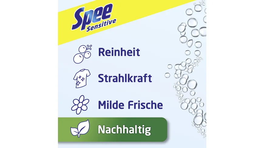 Spee Sensitive Aloe Vera & Mandelmilch Vollwaschmittel 990 ml