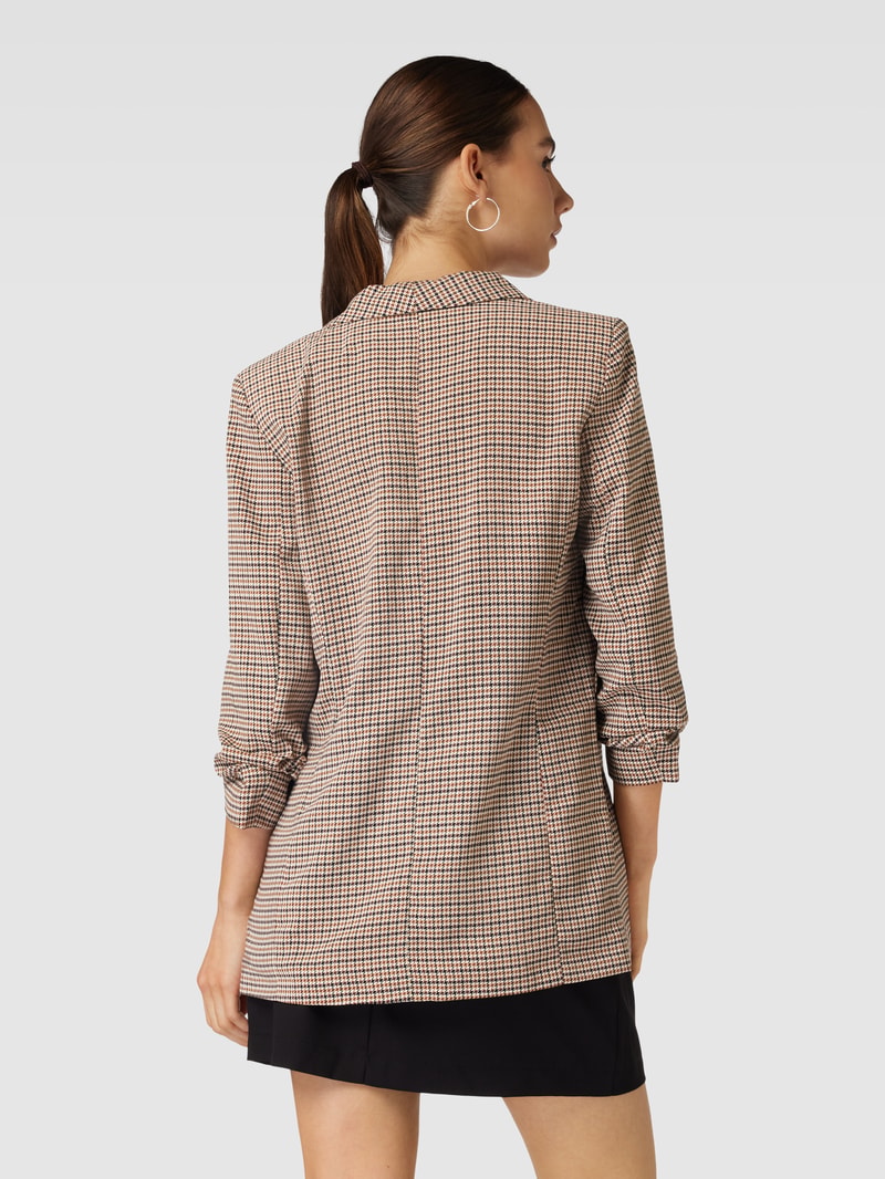 Blazer mit  Animal-Print Modell 'BOSELLA' in beige