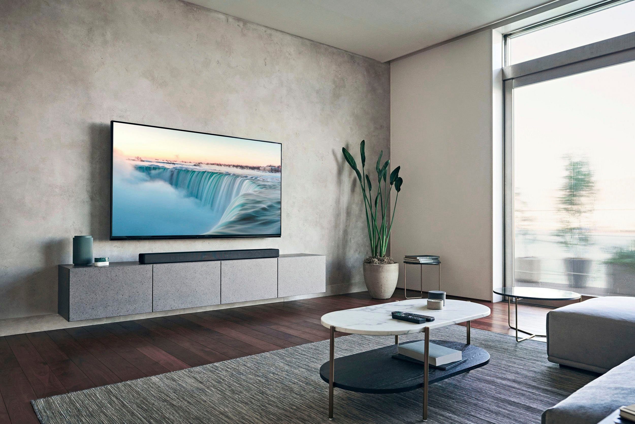Sony HT-A7000 Premium Soundbar + Rear-Speaker SARS3S 7.1.2 Soundbar (Dolby Atmos, High Res Audio)