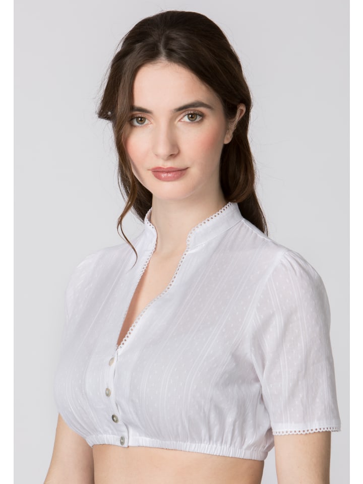 Stockerpoint Stockerpoint Dirndlbluse Tabea in weiss günstig kaufen