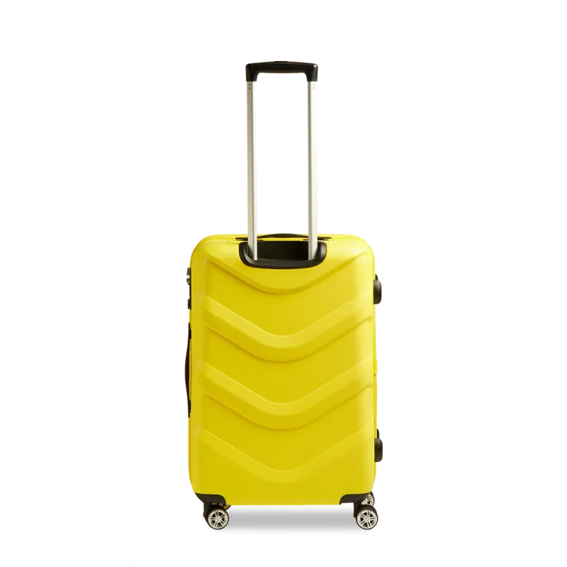Stratic Hartschalen-Koffer M mit 4 Rollen, 65 cm, 69 Liter Arrow 2 - Yellow