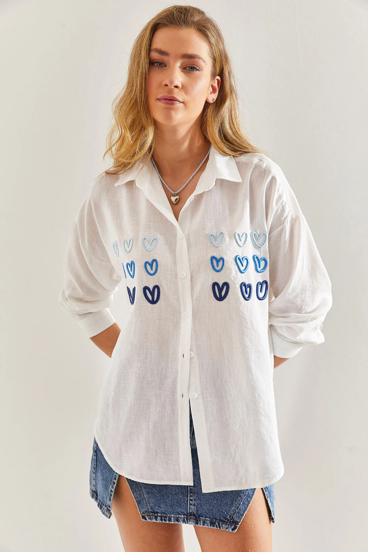 Bianco Lucci  Hemd - Weiß - Regular Fit