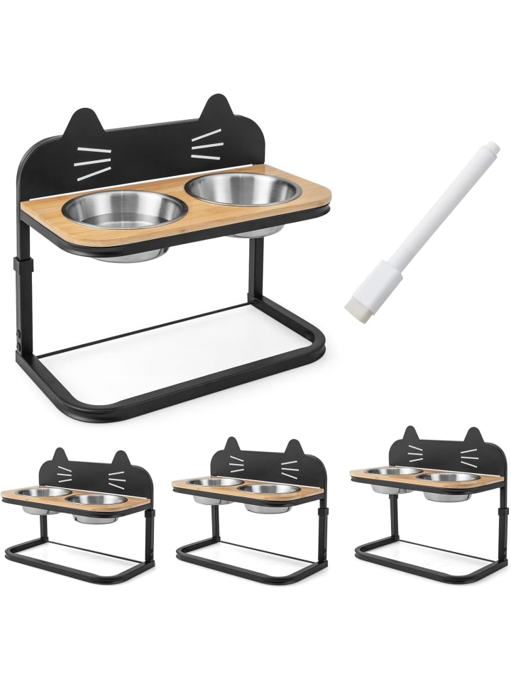 COSTWAY Hundenapf in Schwarz günstig kaufen 43 cm
