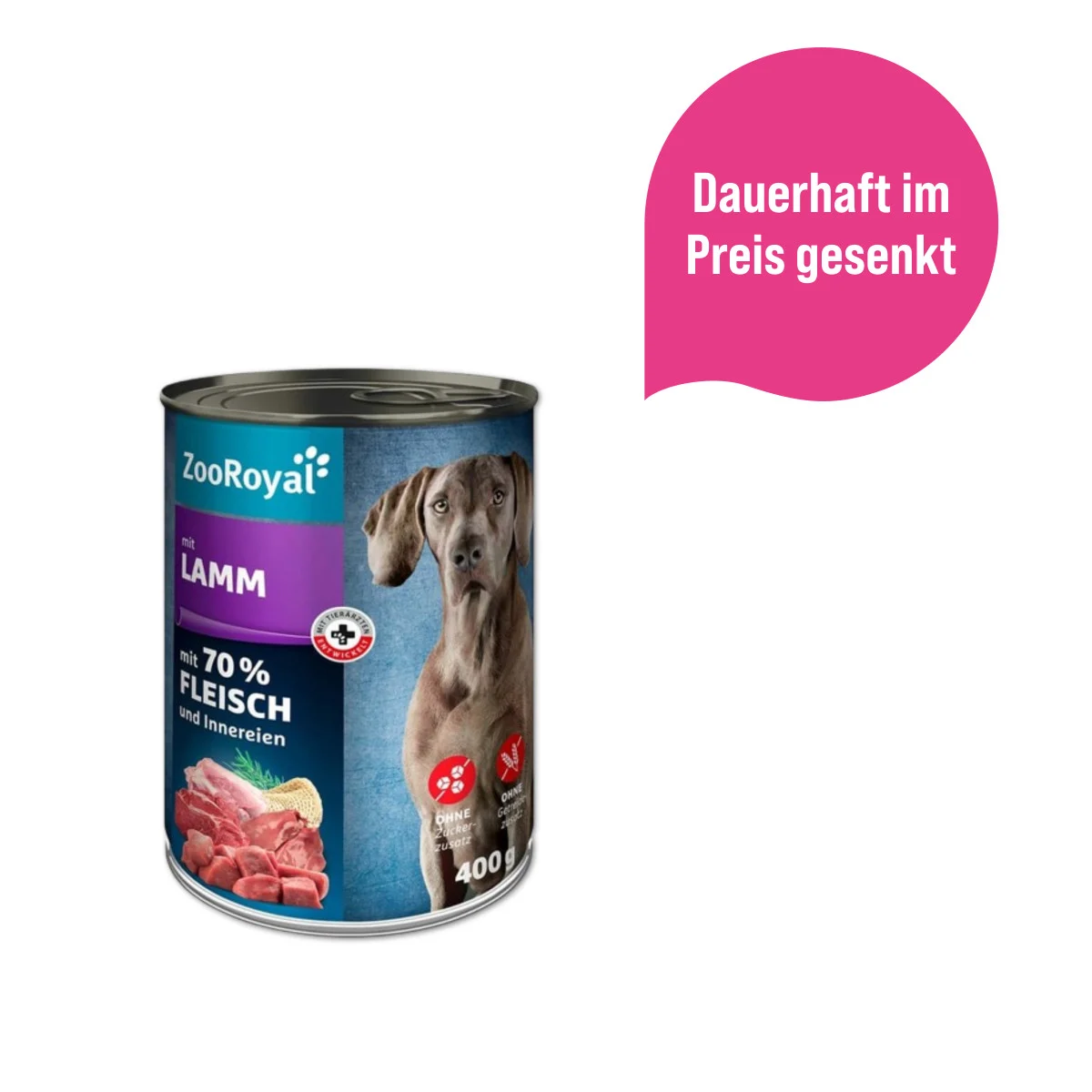 ZooRoyal Hunde-Nassfutter mit Lamm günstig kaufen