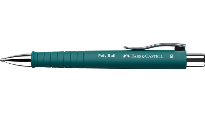 FABER-CASTELL Kugelschreiber Poly Ball XB emerald grün