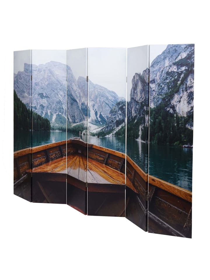 MCW Foto-Paravent A83, 180x244cm Boot günstig kaufen onesize
