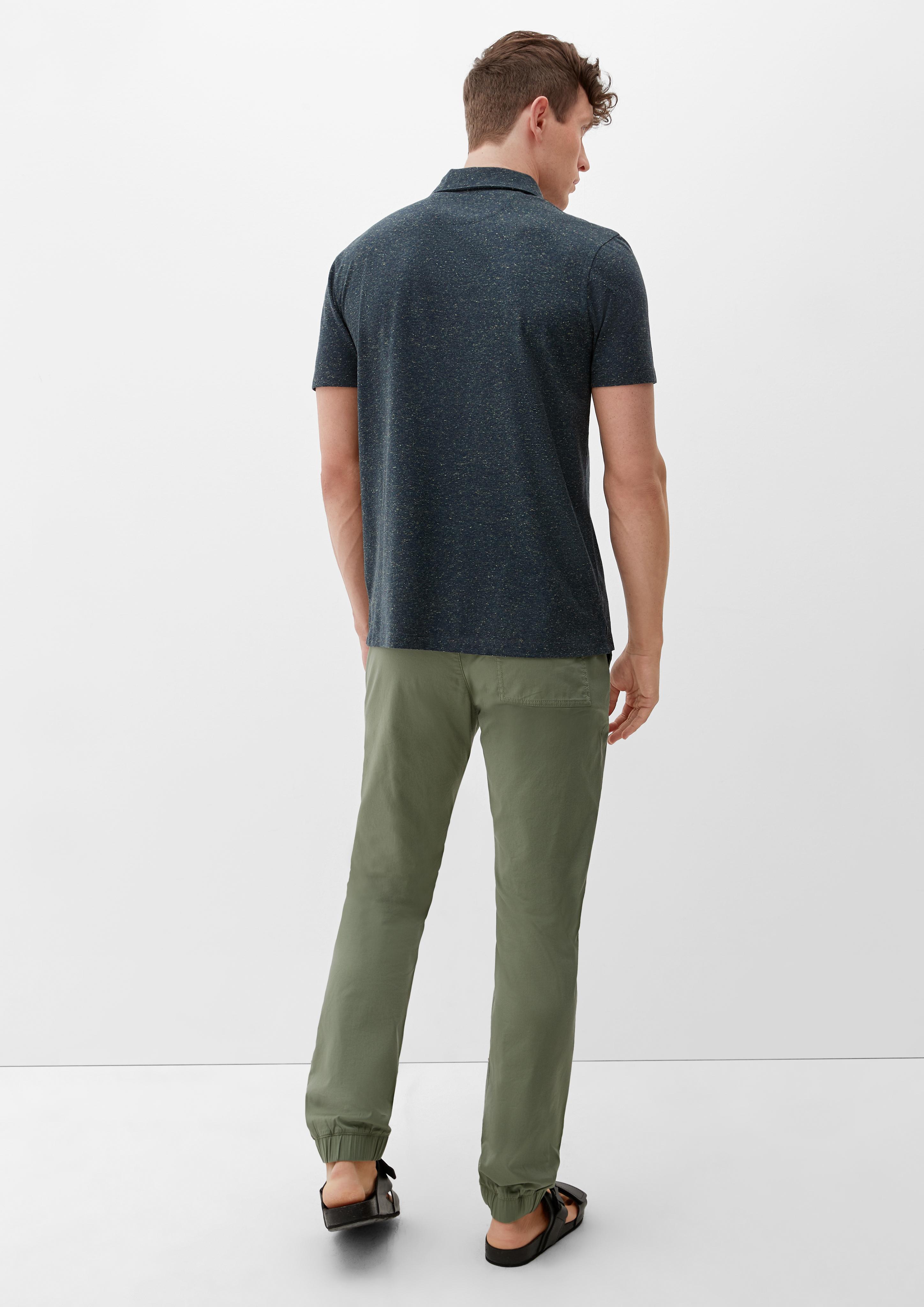 Meliertes Polo-Shirt  2131486-59D1
