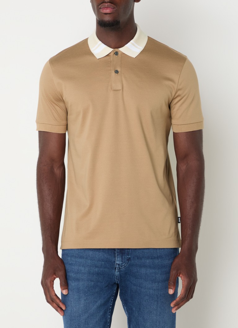Tricou polo HUGO BOSS Phillipson, croit bine și elastic.