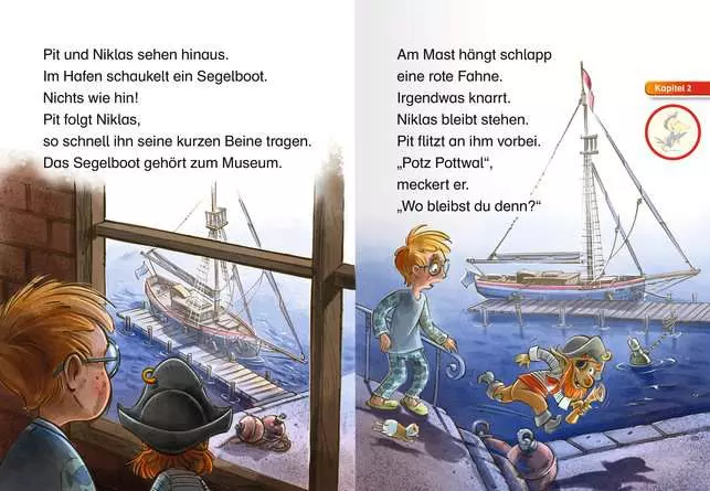 Leserabe - 1. Lesestufe: Der Schatz des Kapitäns