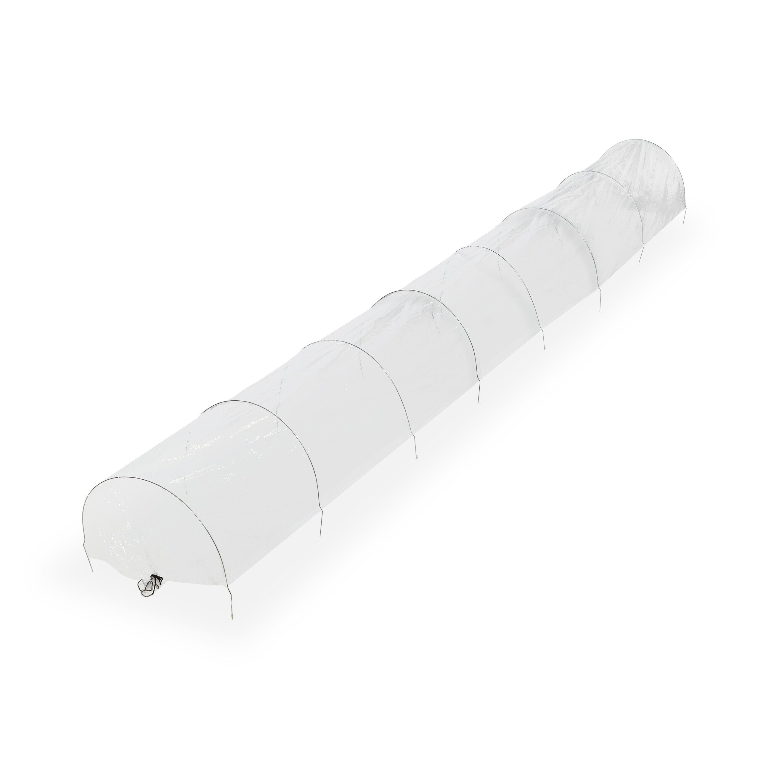 relaxdays Pflanztunnel Folientunnel PVC 5 m