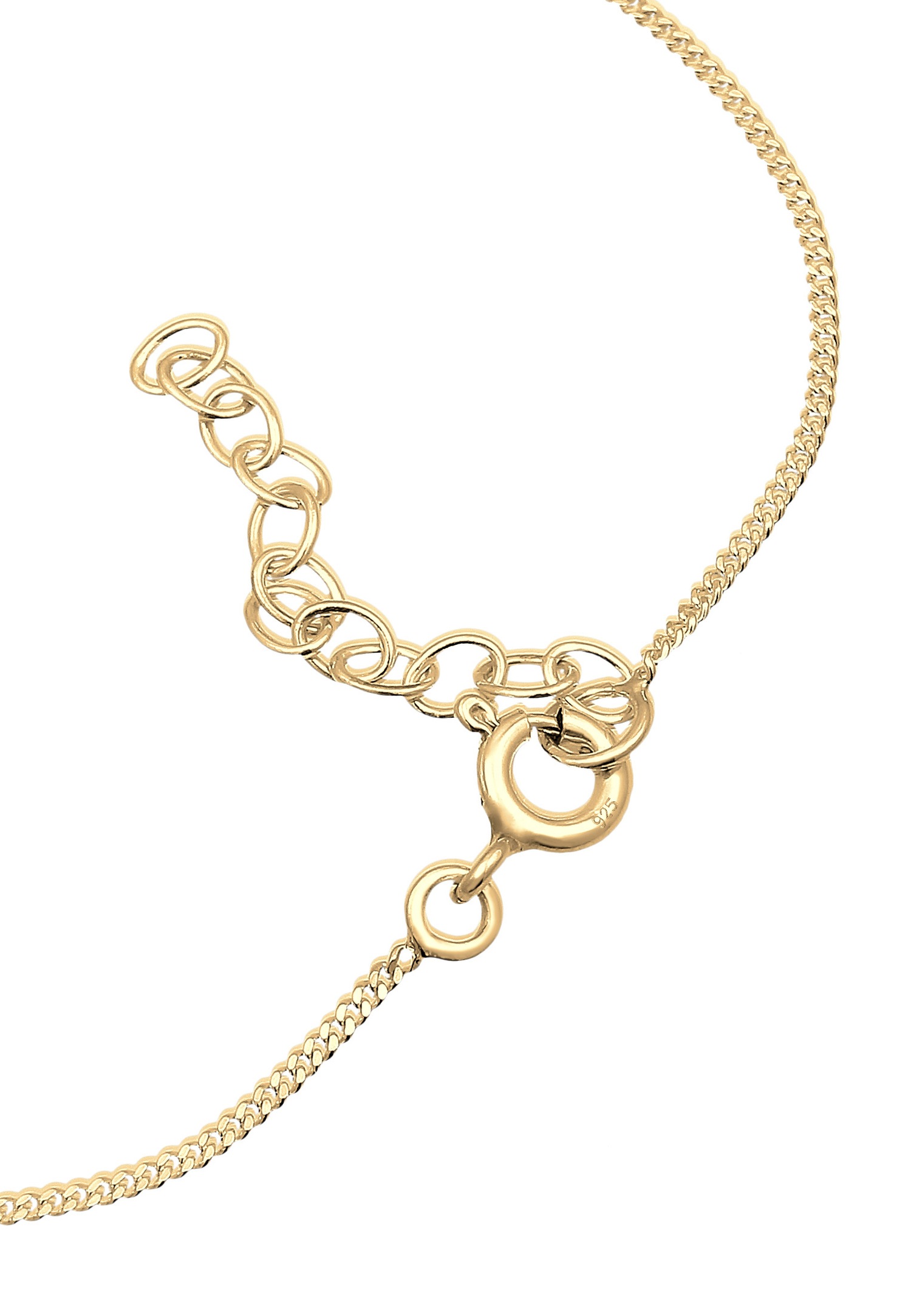 Наруквица са привеском Elli Rose Love за жене - (925/1000) сребро