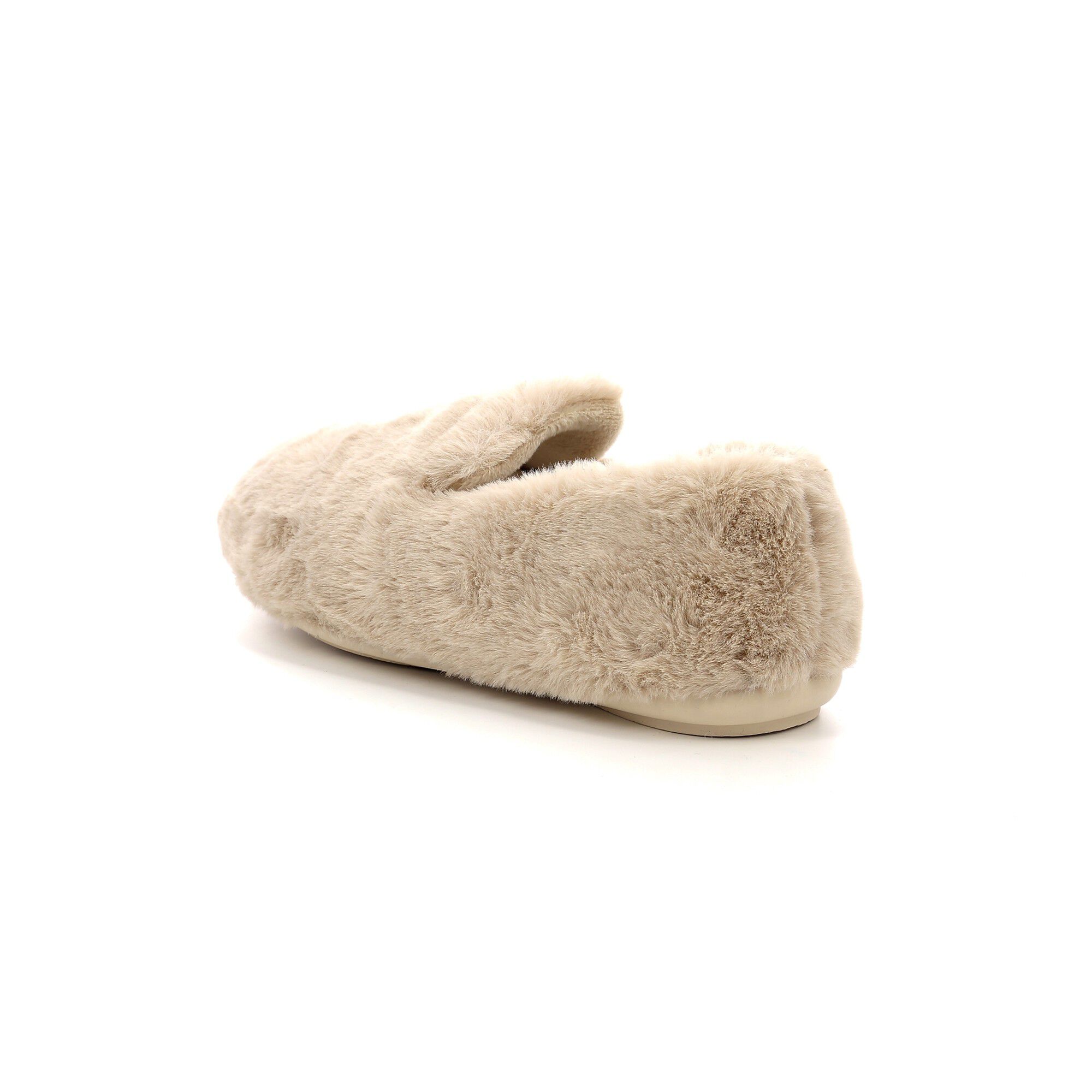 Chaussons femme en fausse fourrure DIM