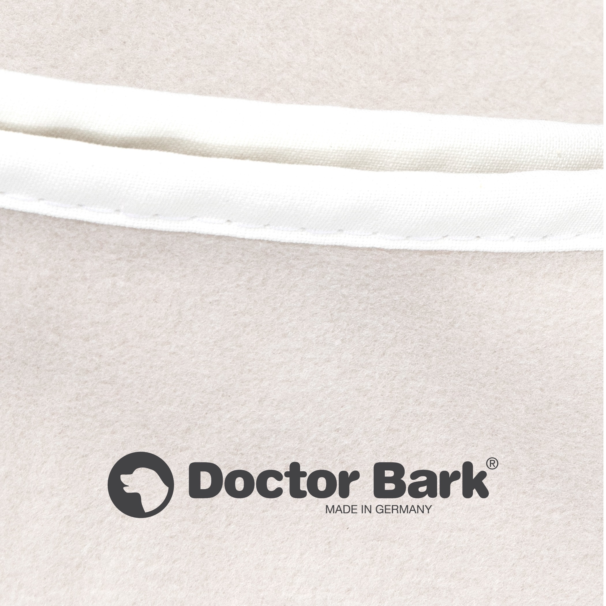 Doctor Bark Hundedecken Doctor Bark Kuscheldecke Fleece creme/ beige M