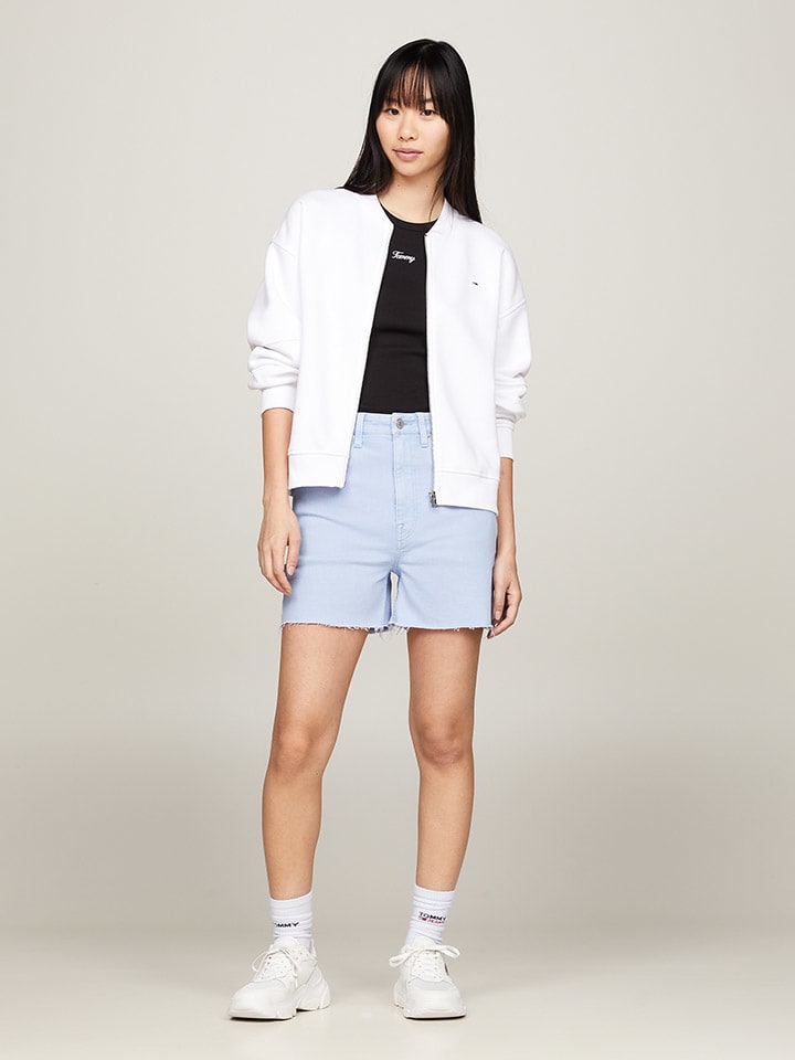 Tommy Hilfiger Jeans-Shorts in Hellblau günstig kaufen