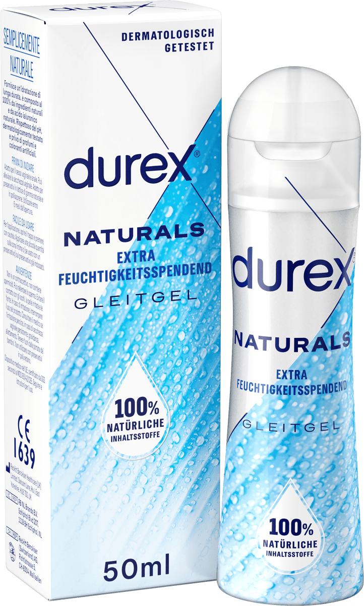 Gleitgel Naturals extra Feuchtigkeit, 50 ml