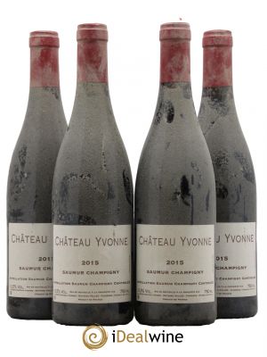 Saumur-Champigny Château Yvonne  2015 - Lot de 4 Bouteilles