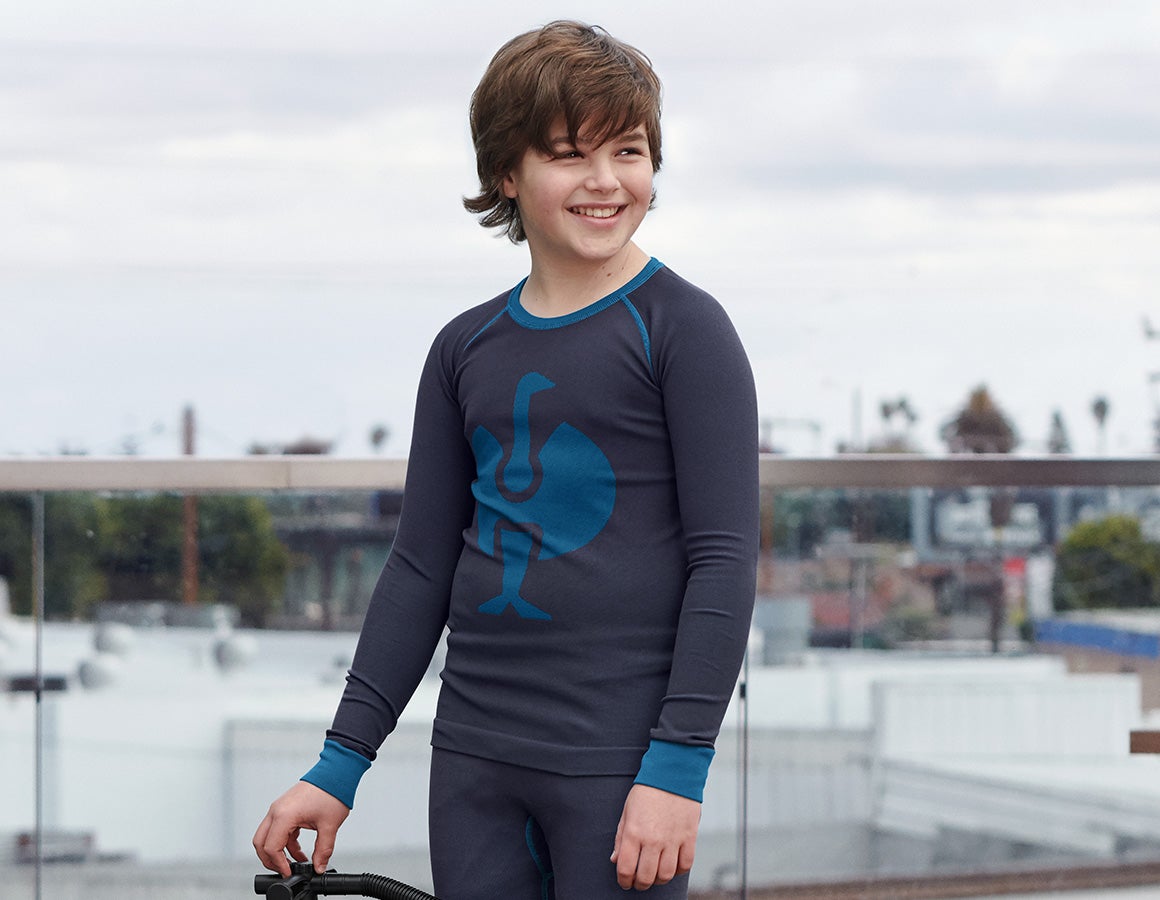 e.s. Funktions Longsleeve seamless - warm, Kinder