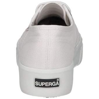 Superga Mid Platform Sneaker in weiß