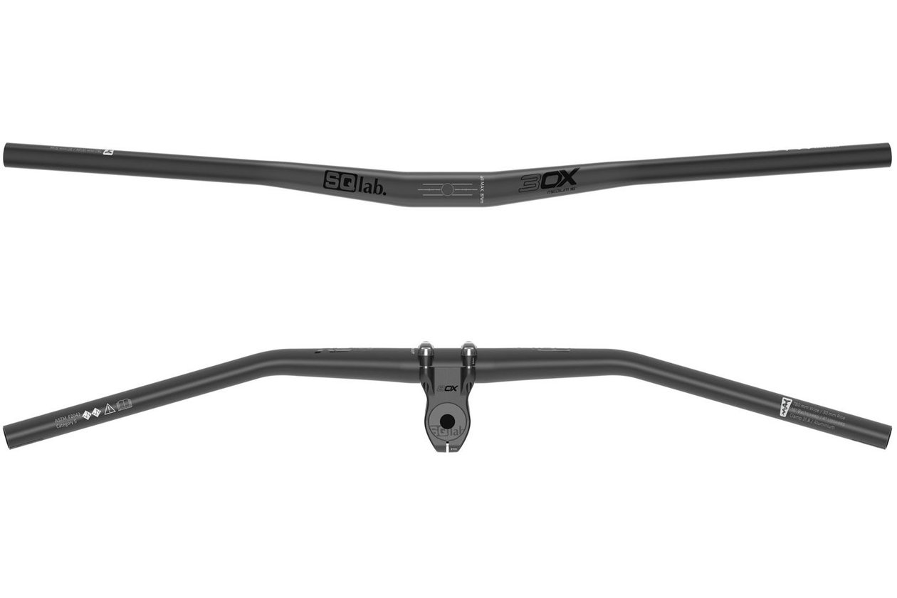 SQlab Lenker 3OX Alu, 780 mm/16u00b0/31,8 mm