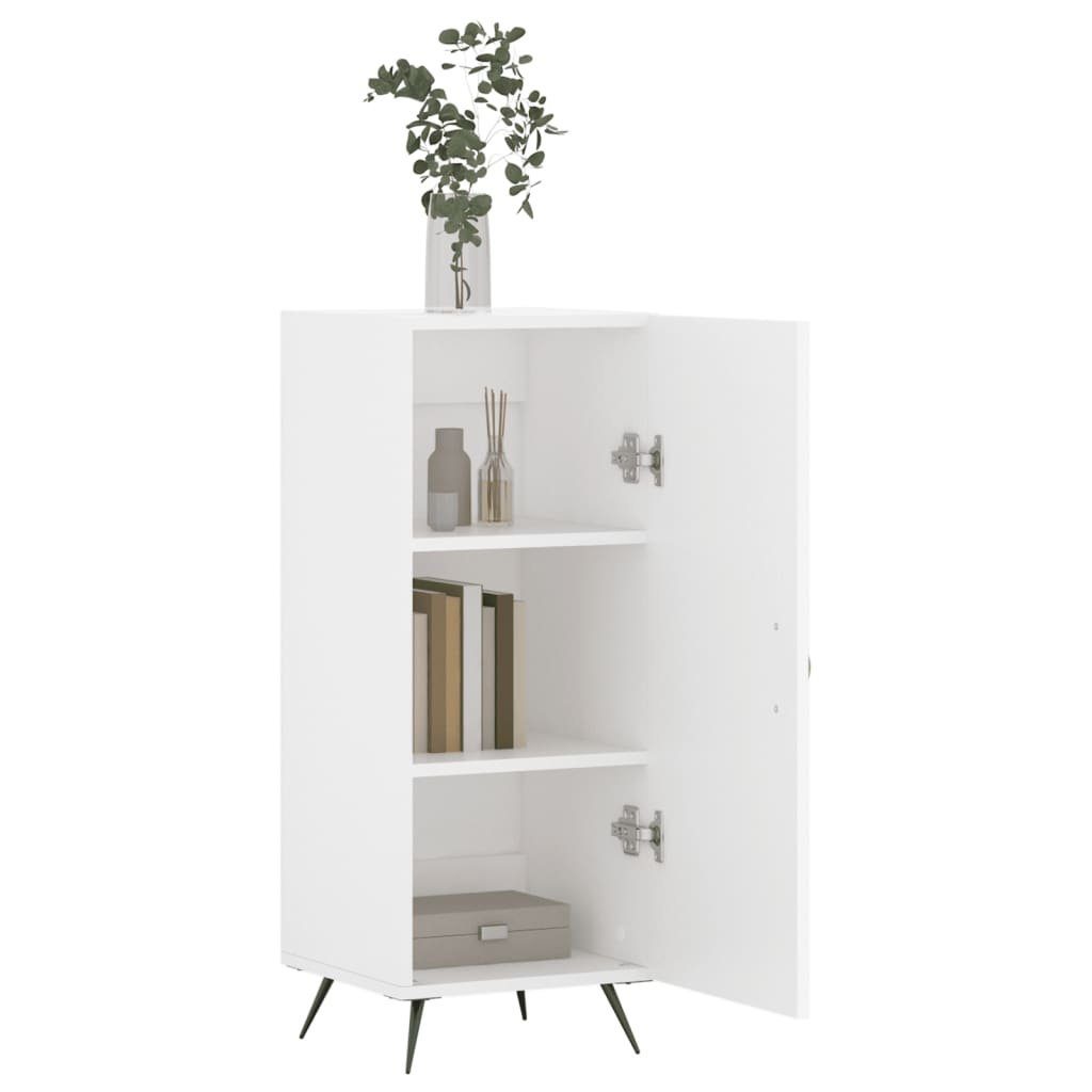 vidaXL Sideboard Sideboard Weiß 34,5x34x90 cm Holzwerkstoff (1 St)