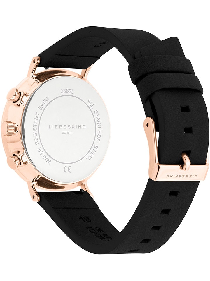 Liebeskind Chronograph in Roségold/ Schwarz günstig kaufen onesize