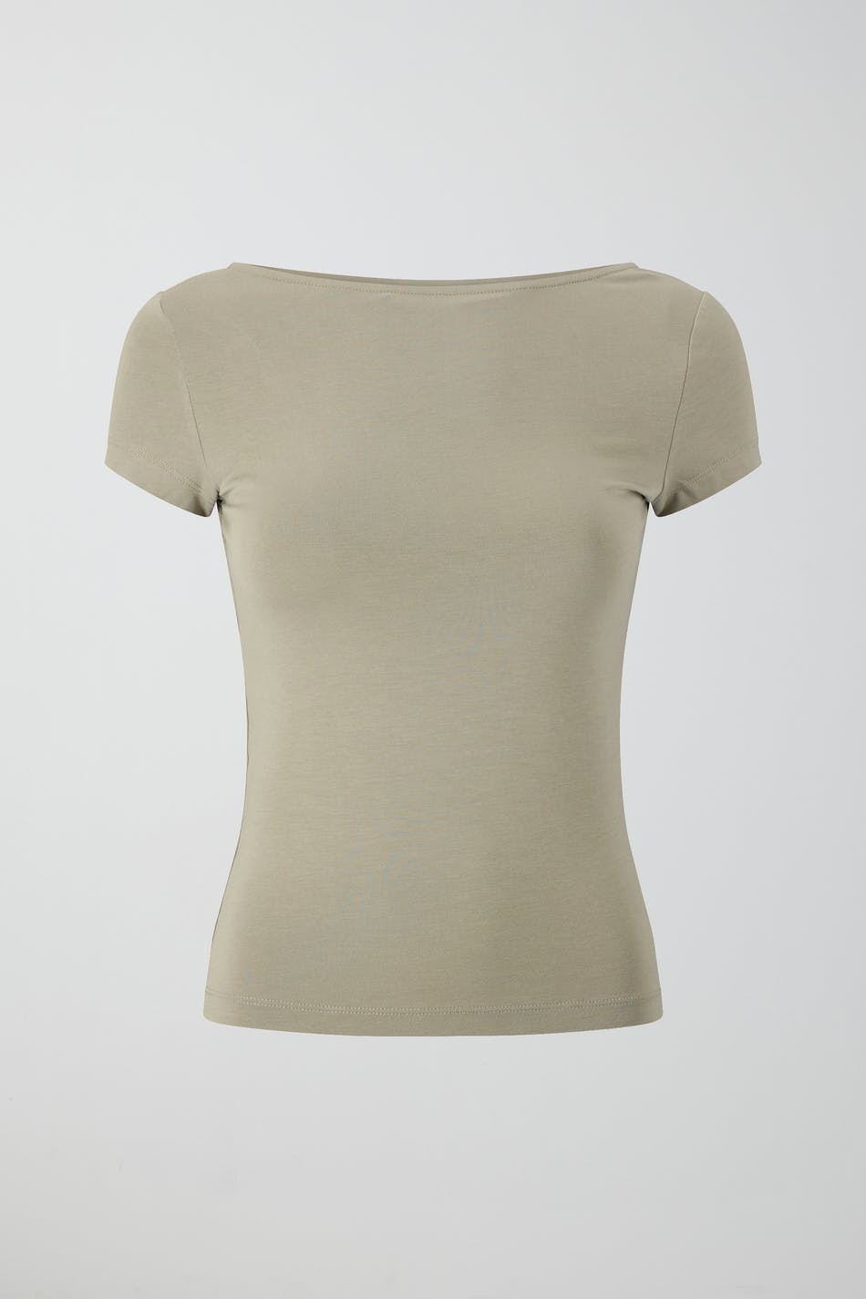 Soft touch low back top