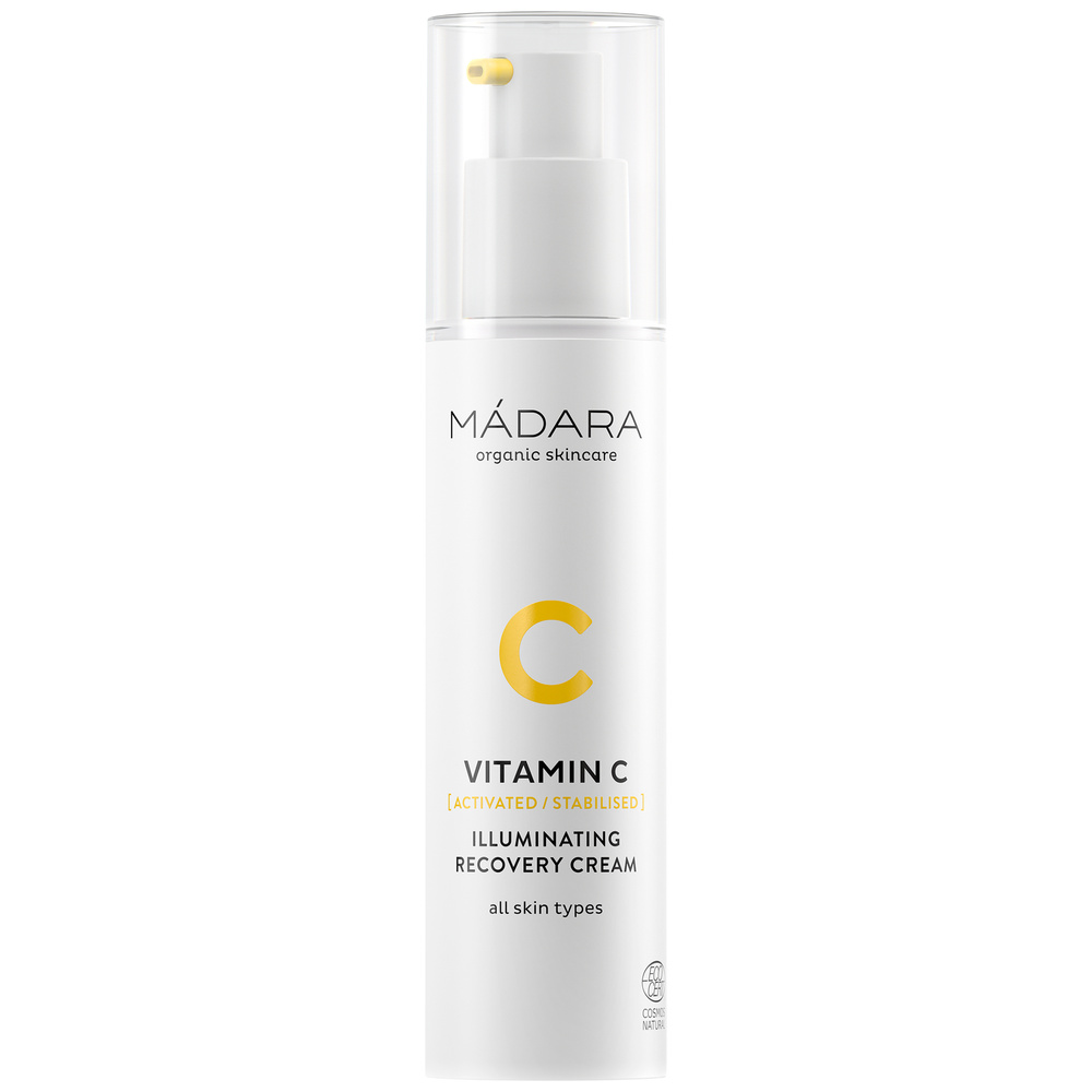 Madara Vitamin C Illuminating Recovery Cream Crème Régénérante Illuminatrice À La Vitamine C