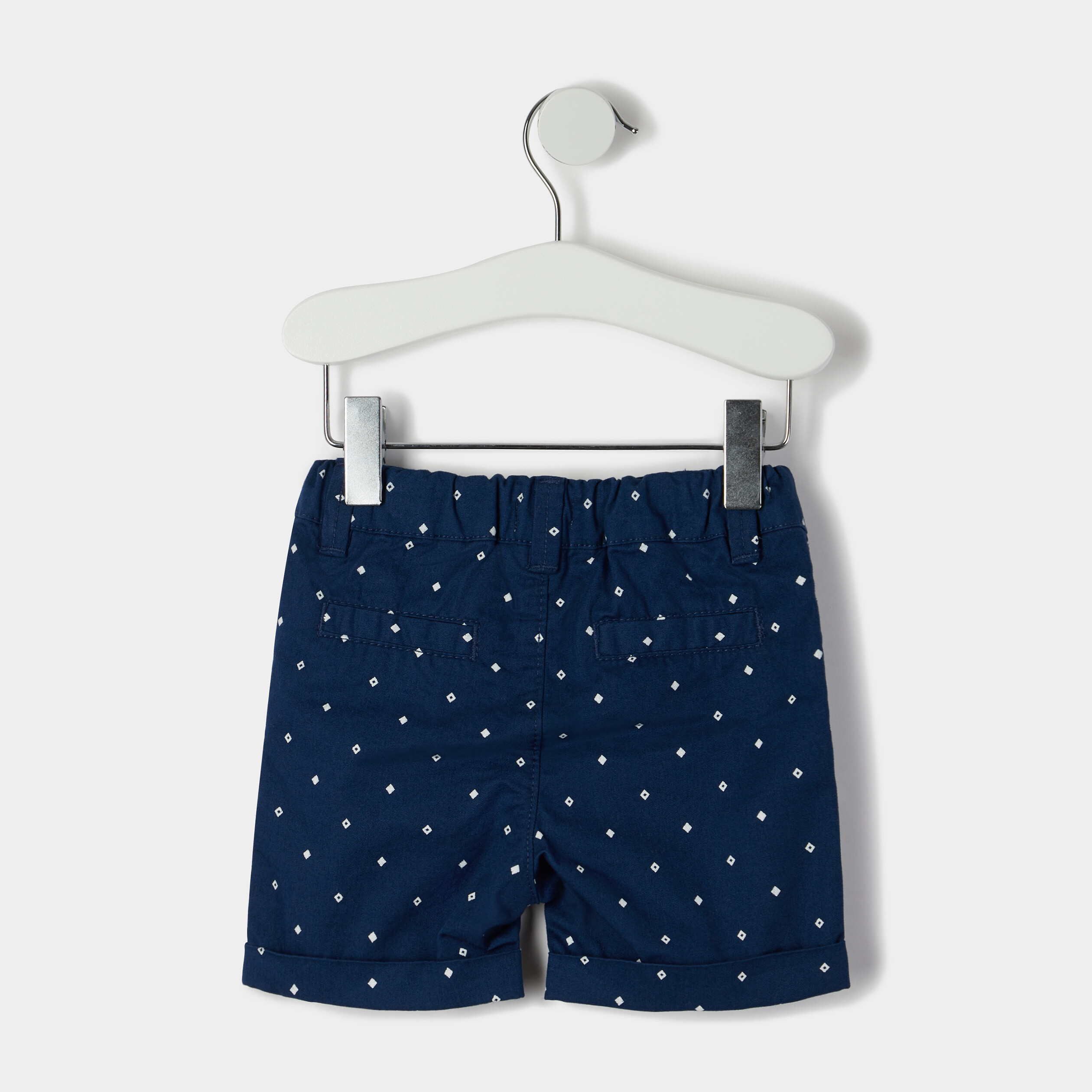 Bermuda droit bleu marine bébé garçon | La Halle