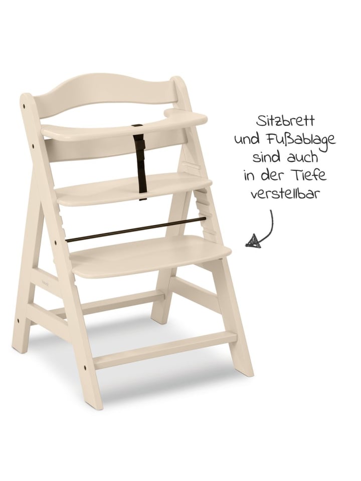 Hauck Hochstuhl Alpha Plus - Vanilla günstig kaufen onesize