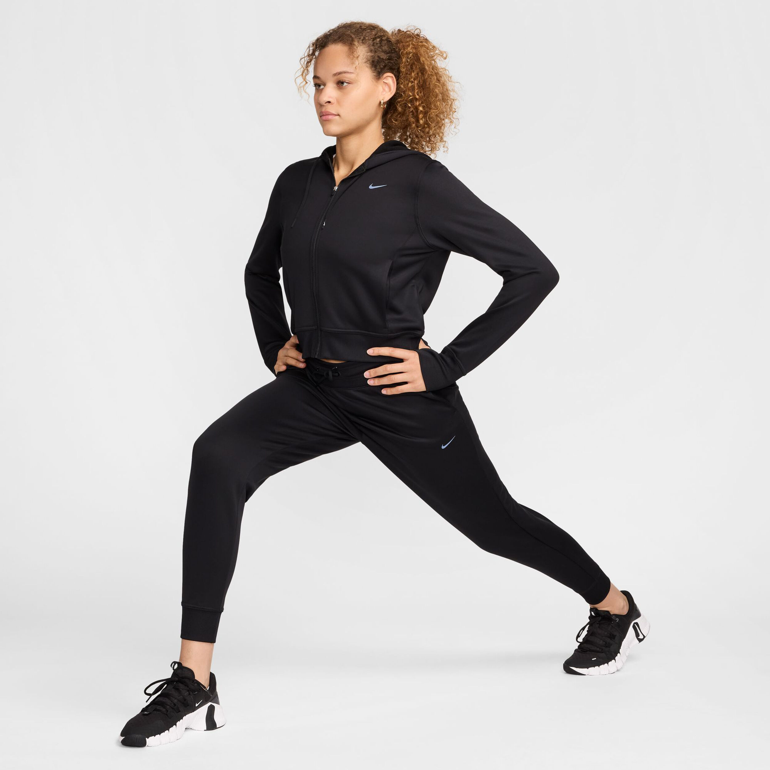 One Therma-Fit Trainingshose Damen - Schwarz