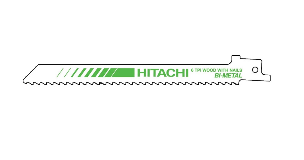 HiKOKI pribor 752026 RD32B List za recipročnu pilu Metal + Drvo 150,0/128,5 x 12,0 x 1,25 mm 5 komada