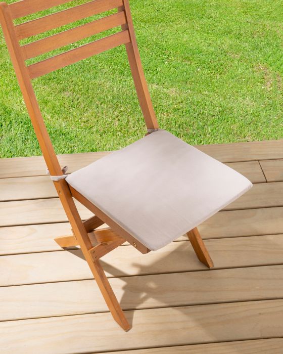 Lot de 2 galettes de chaise plates .