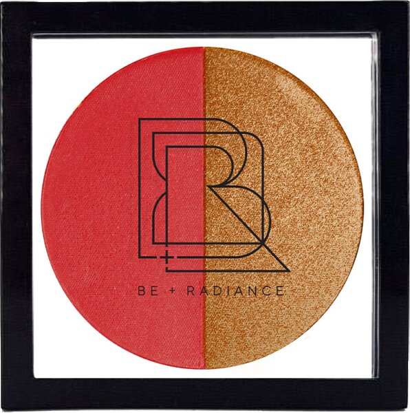 BE+RADIANCE Color+Glow Probiotics Blush+Highlighter Duo Rouge