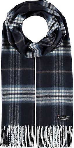 FRAAS Schmaler Cashmink-Schal mit FRAAS Plaid Karo - Made in Germany