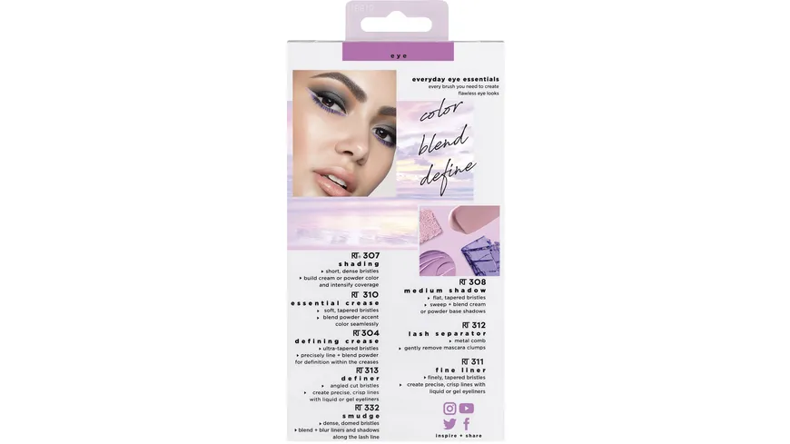 REAL TECHNIQUES Everyday Eye Essentials Set