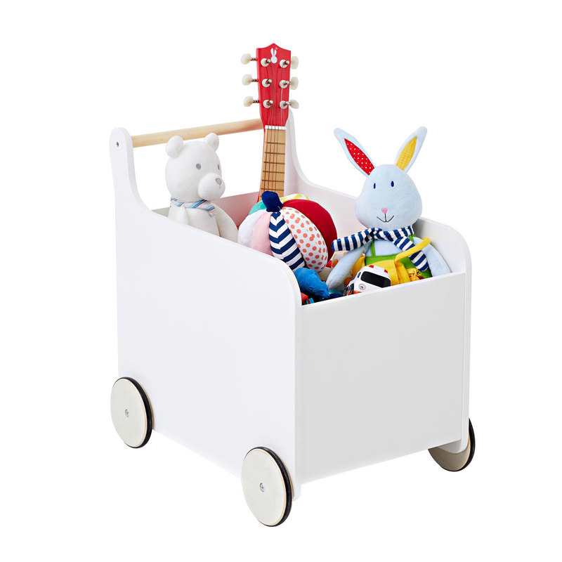 Chariot coffre jouets à roulettes Oxybul