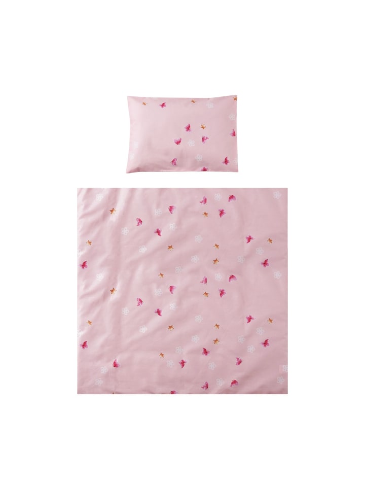 Lorelli Babybettwäsche-Set Eva in rosa günstig kaufen onesize