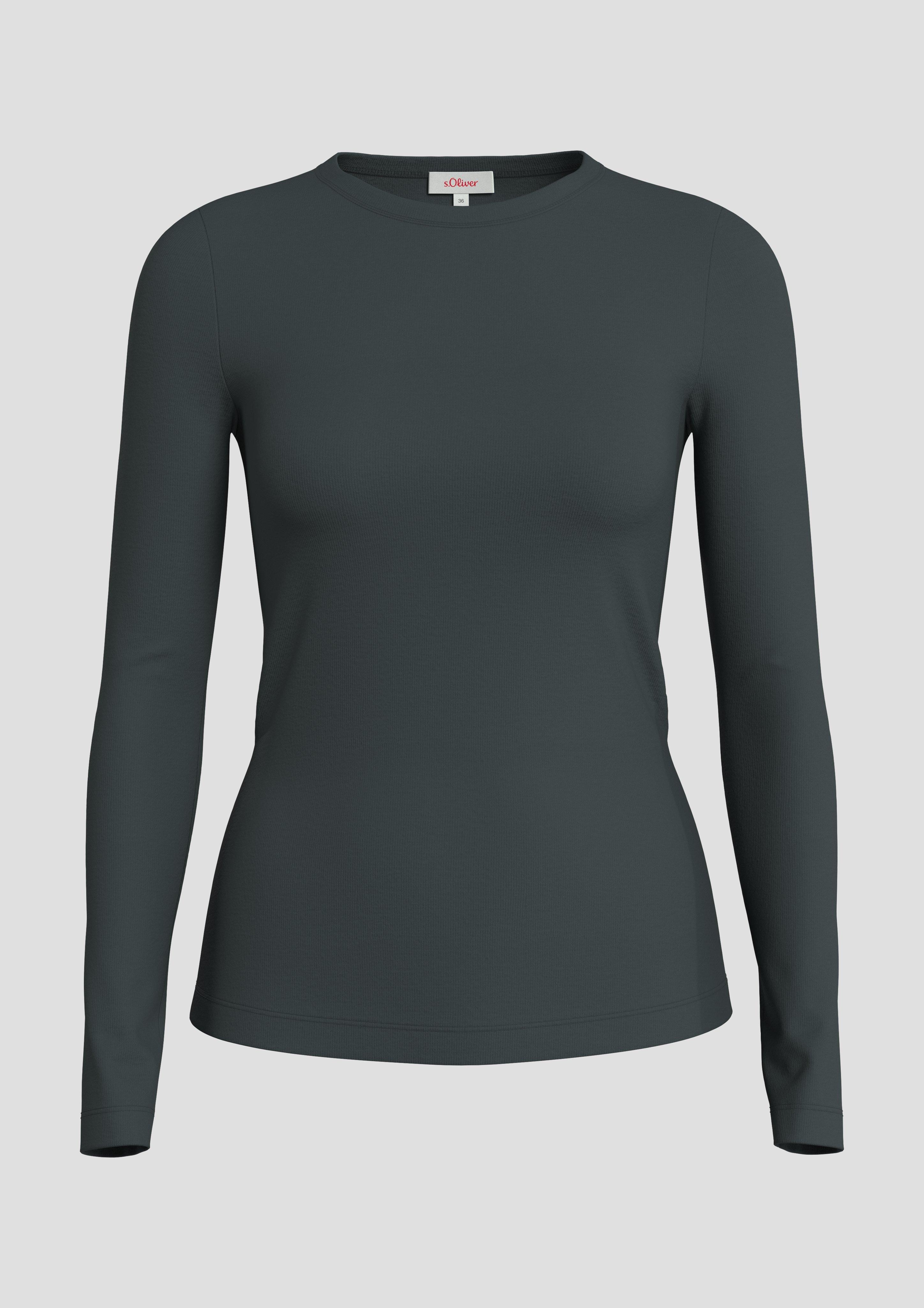 Jersey-Langarmshirt im Slim Fit  2139594-9824