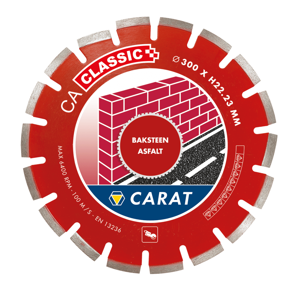 Lama diamantata Carat CAC3502000 per mattoni/asfalto CA CLASSIC 350x20,0 mm