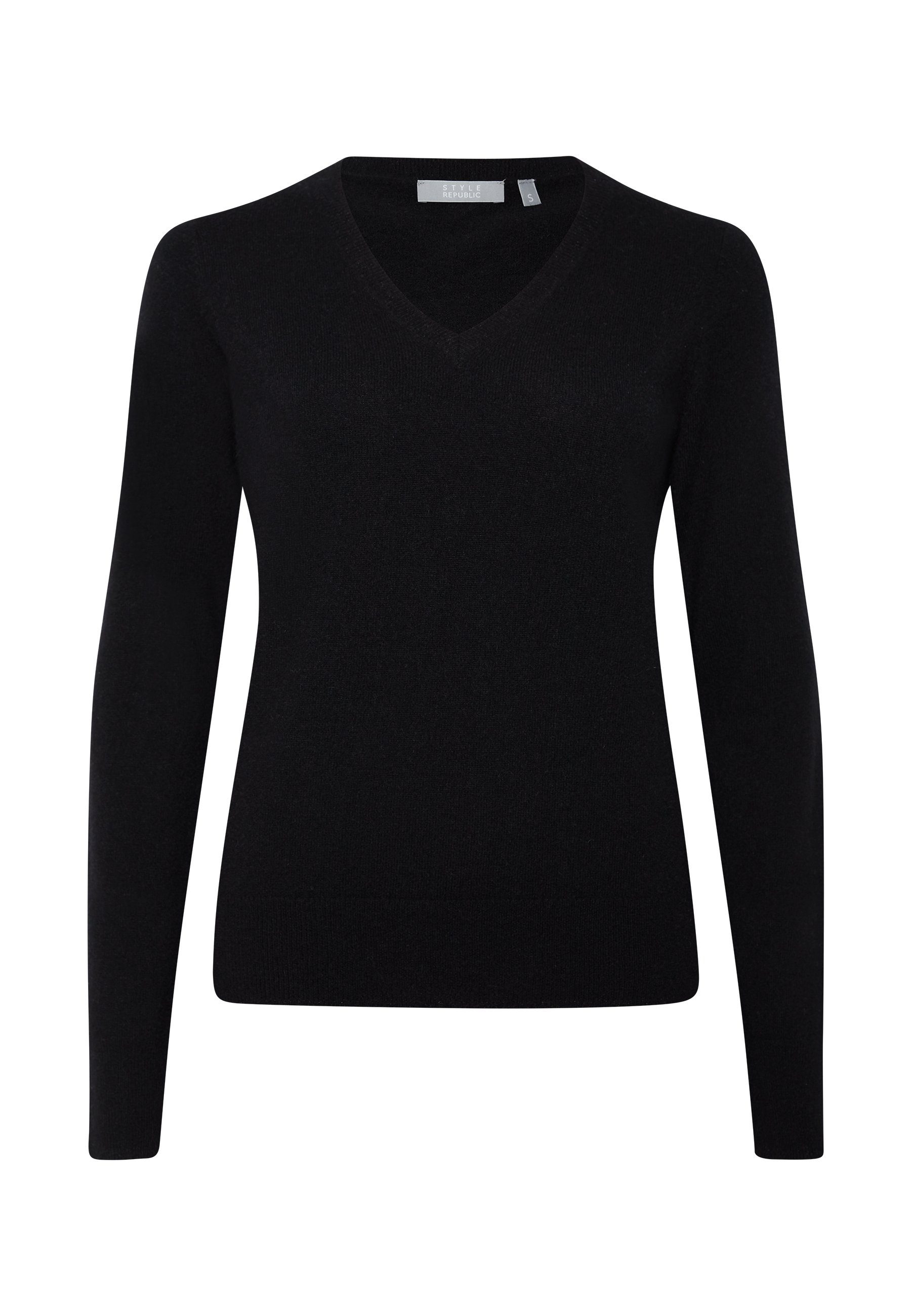 Style & Republic Kaschmirpullover Kaschmirpullover V-Neck