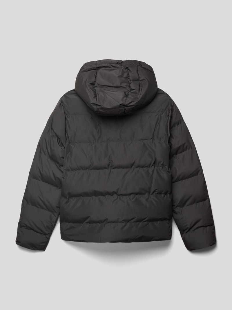 Jacke mit seitlichen Eingrifftaschen Modell 'jan' in schwarz