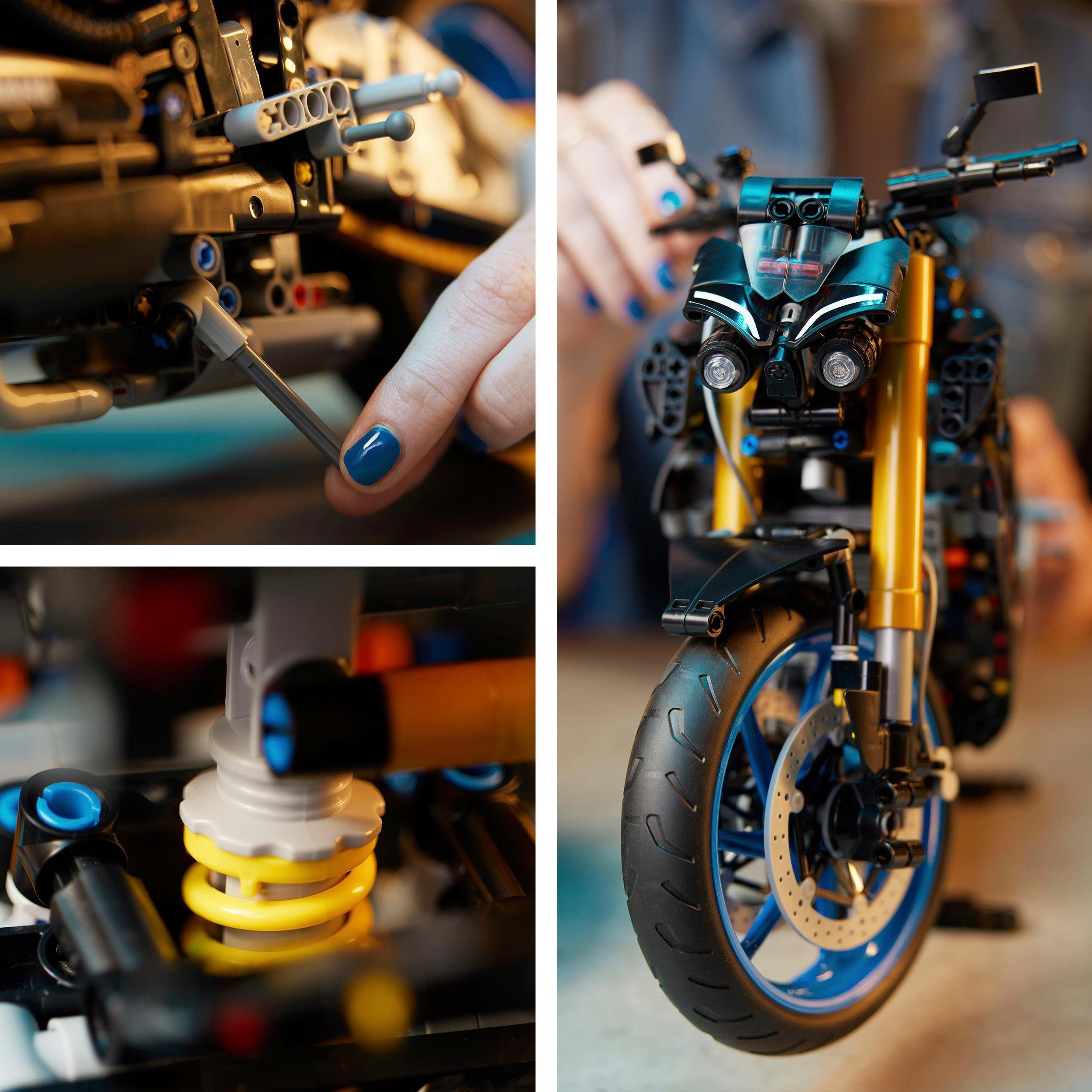LEGO® Konstruktionsspielsteine Yamaha MT-10 SP (42159), LEGO® Technic, (1478 St), Made in Europe