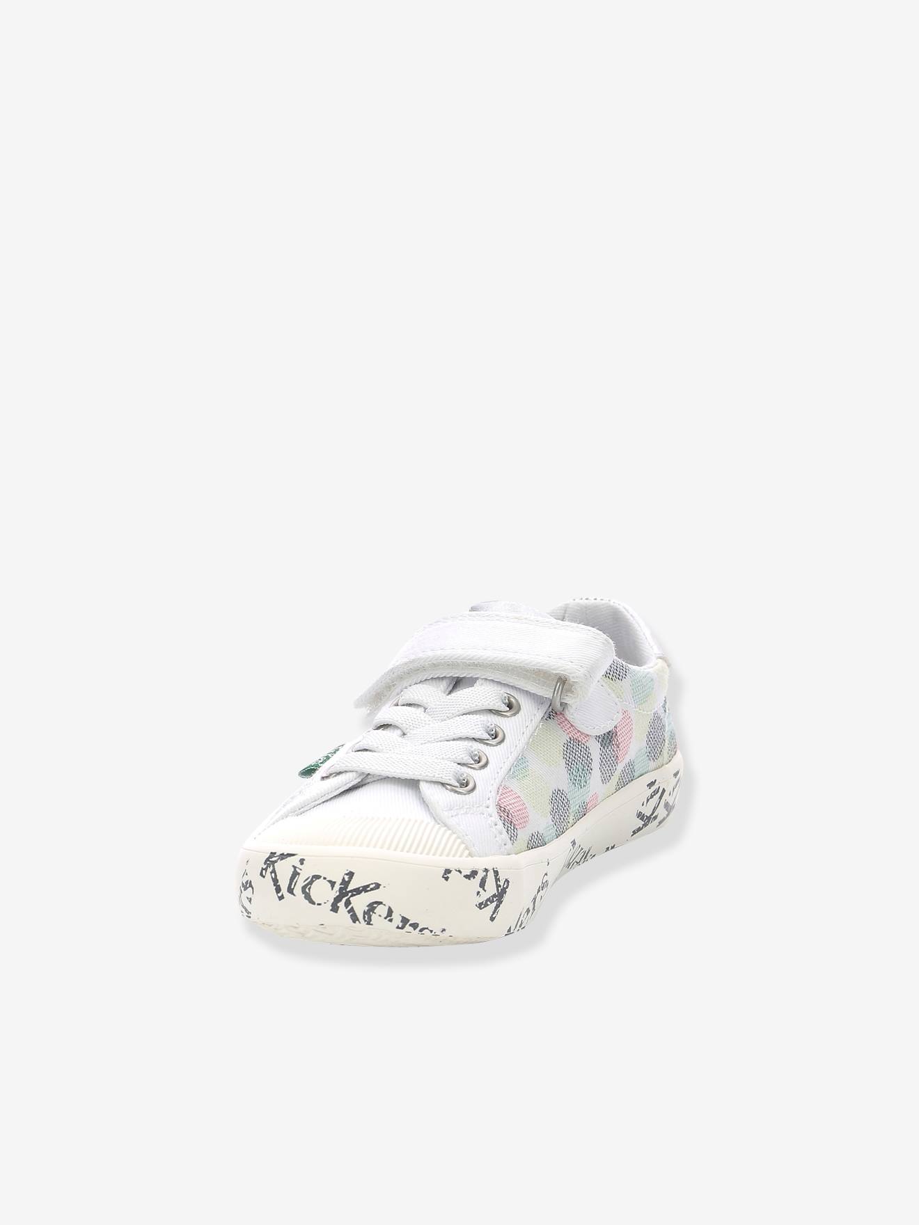 Kickers Mädchen Sneakers GODY GOLD KICKERS - weiß getupft
