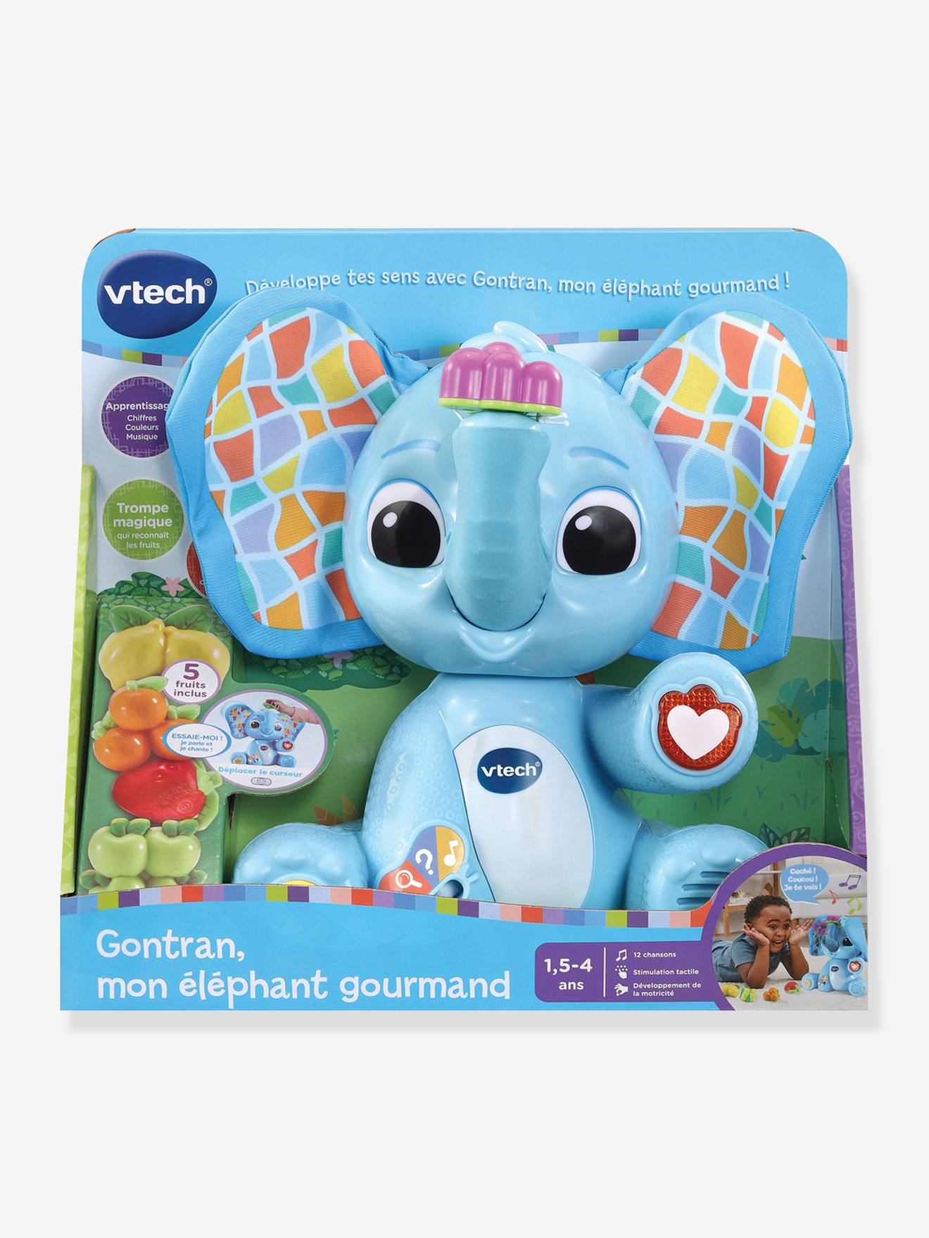 Gontran, mon éléphant gourmand